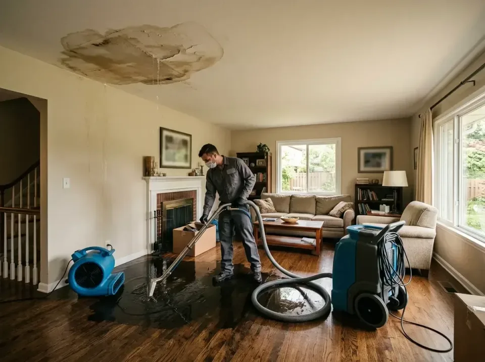 attic-pipe-burst-ceiling-drip-008 — frequently asked questions, Water Damage Restoration & Carpet Care in Harlan, IA